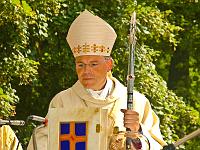 Begegnung mit dem Bischof auf dem Herzenberg